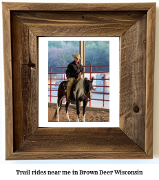 trail rides near me in Brown Deer, Wisconsin